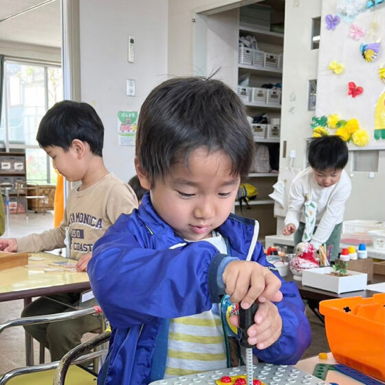 1学期のモンテッソーリの時間