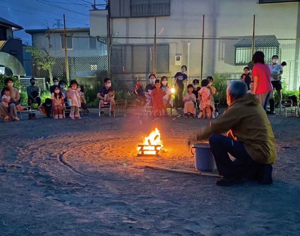 めぐみキャンプファイヤー